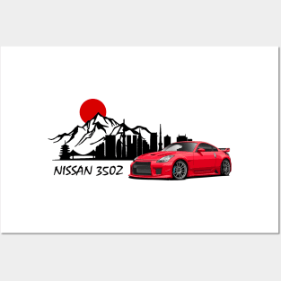 Nissan 350Z, JDM Car Posters and Art